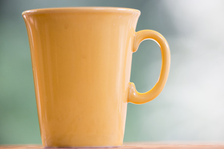 yellw coffeecupの写真素材