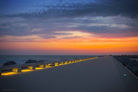 sunsetの写真素材