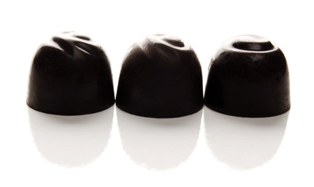 Delicious chocolate candyの写真素材