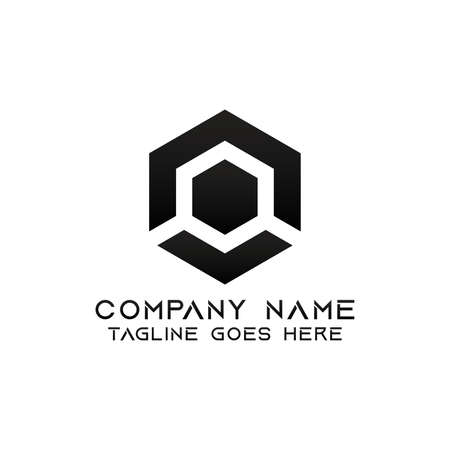 Cube logo design template. This logo is very suitable for any kind of business or industry that is engaged in any field. EPS 10, Editable, Resizable, Vector Illustration.のイラスト素材