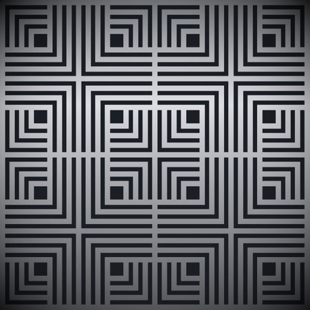 Geometric abstract background with silver and black color vector illustration.&#xD;&#xA;のイラスト素材