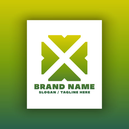 Simple letter X logo design template. This logo is very suitable for any kind of business or industry that is engaged in any field. EPS 10, Editable, Resizable, Vector Illustration.のイラスト素材