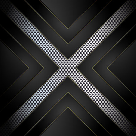 Metallic abstract background.のイラスト素材