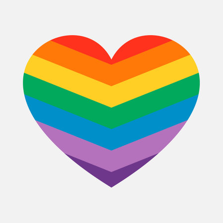 Shining and colorful heart symbol vector illustration design editable and resizable &#xD;&#xA;のイラスト素材