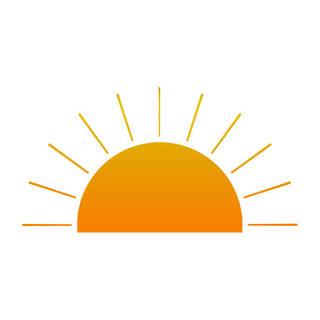 Sunset silhouette vector illustration design editable and resizable&#xD;&#xA;のイラスト素材