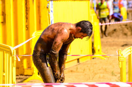 Infinity Xtreme, an obstacle race on a course of 5 or 10 kilometers. A competition in which all kinds of challenges had to be overcome.のeditorial素材