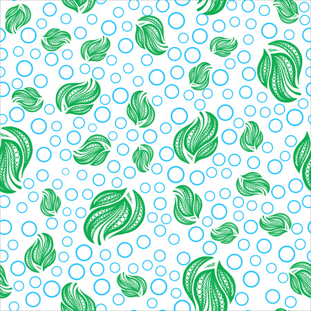 Seamless Doodle Pattern with Circles, Tribal Ethnic Ornament, Islamic Arabic Indian Pattern. Vector Illustration. Can Used for Design Element, Scrap Booking, Templates, Fabric, Flyer, Broshureのイラスト素材