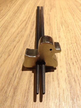 Creative duck chopstick holderの素材