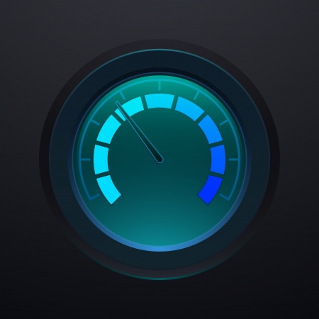 Digital tachometerのイラスト素材