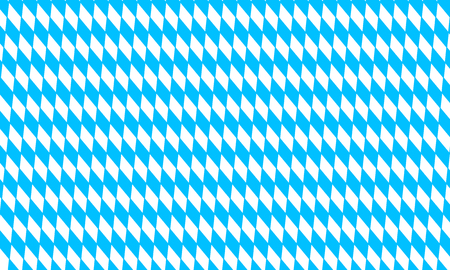 Oktoberfest pattern with blue and white rhombus, flag of Bavaria, diamonds backgroundのイラスト素材