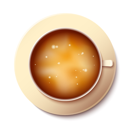 Coffee vector illustrationの写真素材