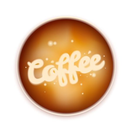 Coffee vector illustrationの写真素材