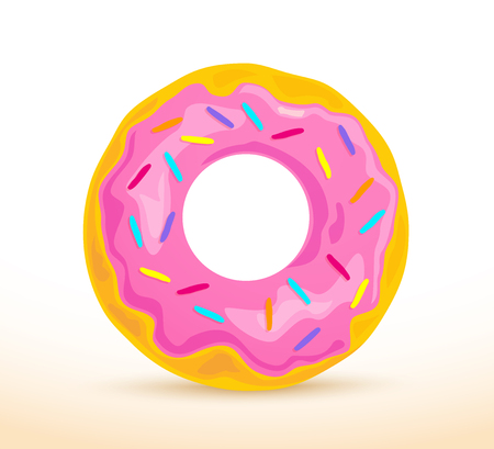 Donut vector illustrationの写真素材
