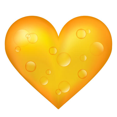 Beer heart vector illustrationの写真素材