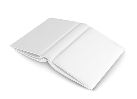 Mockup blank book, template for designのイラスト素材
