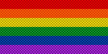 rainbow flag backgroundのイラスト素材