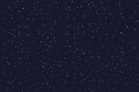 Stary night skyのイラスト素材