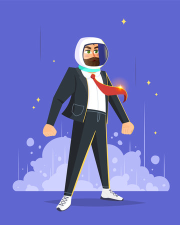 Startup vector illustration. New idea for business vector illustrationのイラスト素材