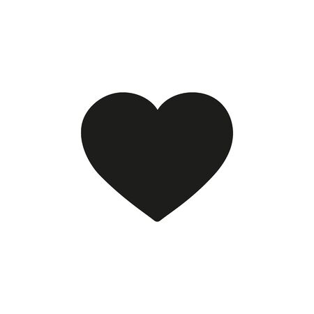heart icon design element. Logo element illustration.の写真素材