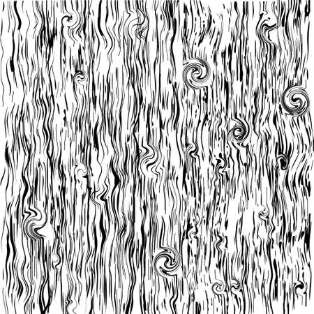 Hand Drawn Wood Pattern, Wood Texture Background Vectorのイラスト素材