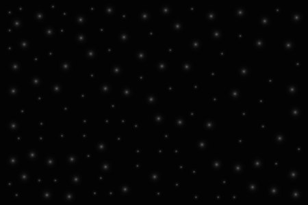 Black background with stars. Black and white pattern. Vector illustration.のイラスト素材