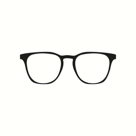 Eyeglasses icon simple vector imageのイラスト素材