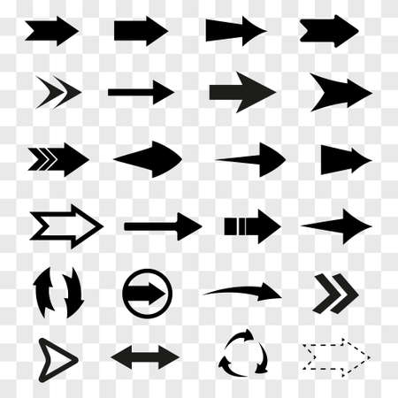 Arrows set. Arrow icon collection.のイラスト素材
