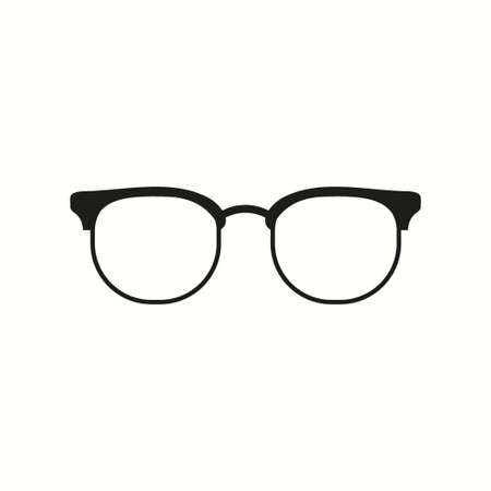 Eyeglasses icon simple vector imageのイラスト素材