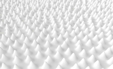 Abstract white 3d rendering background