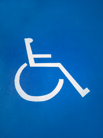 A disability signの写真素材