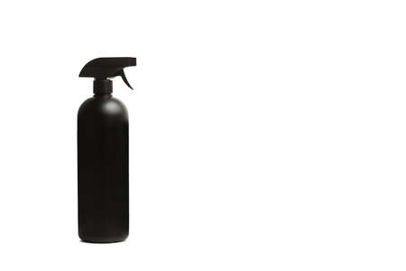 A sprayer bottle on a white background with copy spaceの写真素材