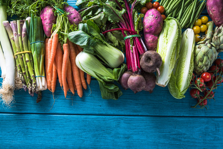 Local market fresh vegetables