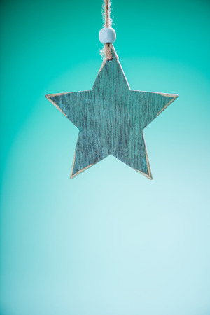 vintage christmas decoration hangingの写真素材