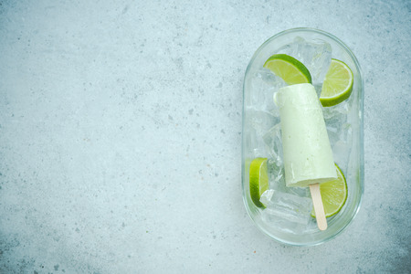 Avocado and coconut dieting ice cream, food trends.