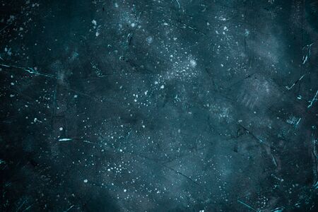 Dark Concrete Weathered Background with Cracks and Texture.の写真素材