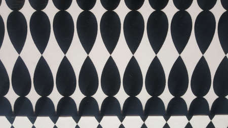 black and white cardboard textureの写真素材