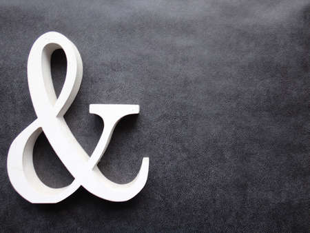 letter i on textured backgroundの写真素材