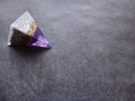 pyramid on textured backgroundの写真素材