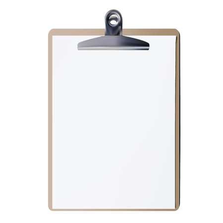 Realistic vector clipboardのイラスト素材