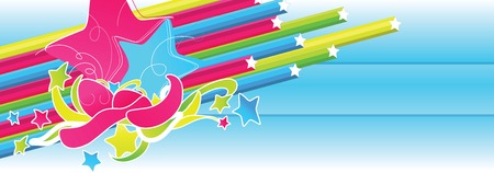 starry explosionのイラスト素材