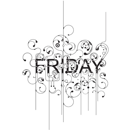 Fridayのイラスト素材