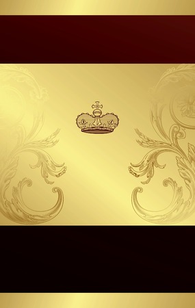 Vintage Floral Backgroundのイラスト素材