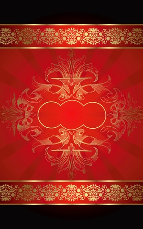 Vintage Floral Backgroundのイラスト素材