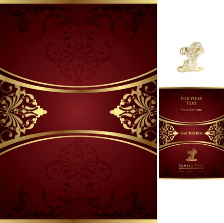 Chocolate Menu Coverのイラスト素材