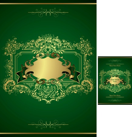 Gift Box Menu Coverのイラスト素材