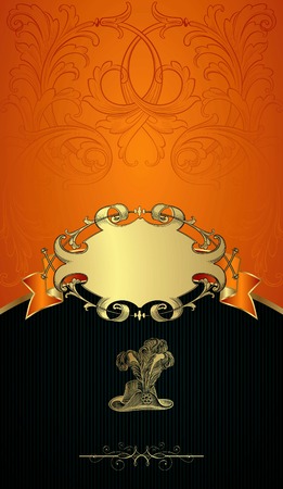 Royal Floral Bannerのイラスト素材