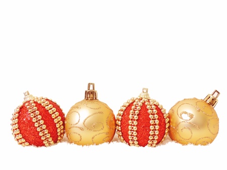 Christmas ballsの写真素材