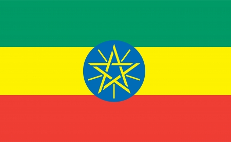 national flag of ethiopia country. world ethiopia background wallpaperの写真素材