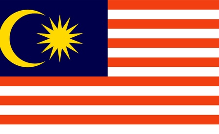 national flag of malaysia country  world malaysia background wallpaperの写真素材