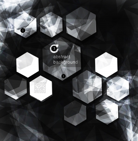 abstract  modern Label or bubble  with background, , can be used for website, info-graphics, banner.のイラスト素材